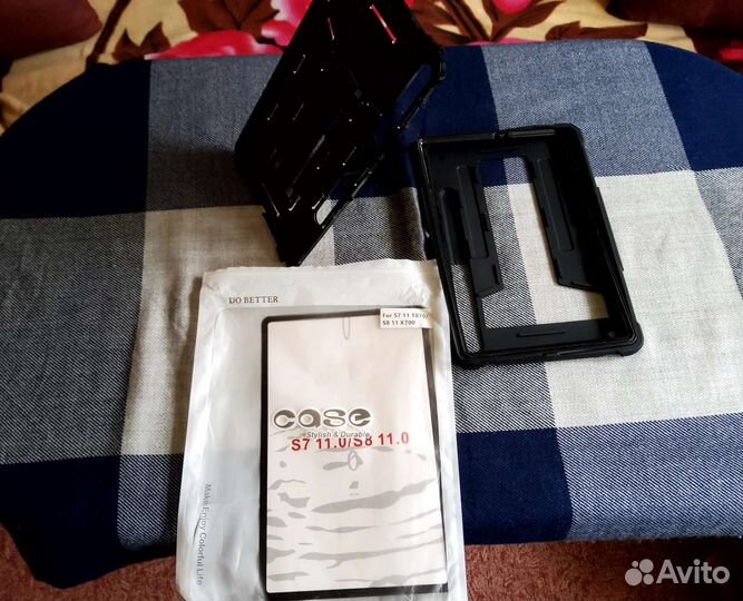 Чехол для планшета samsung tabS8, чёрный