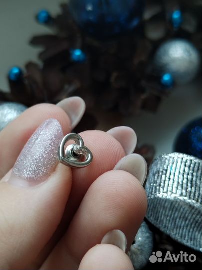 Серебряные серьги