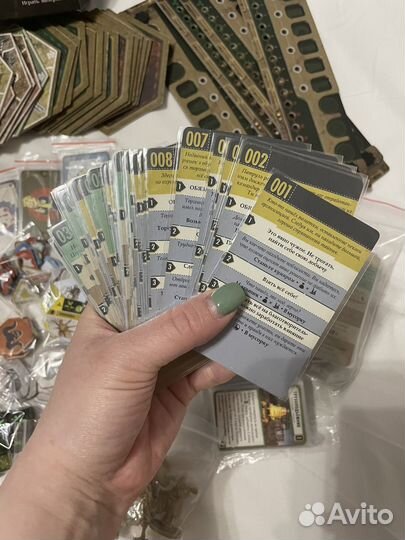 Fallout настольная игра + доп. Атомные узы