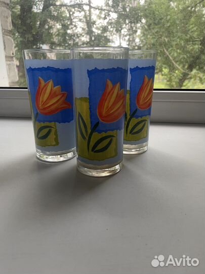 Стаканы комплект 6шт и 3 шт