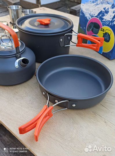 Посуда для пикника. Туризм. Охота. Рыбалка