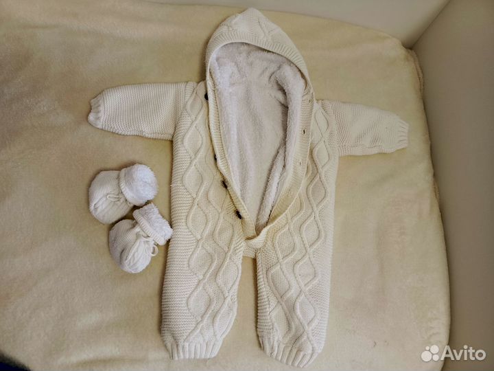 Комбинезон утеплённый демисезонный 62-68 размер