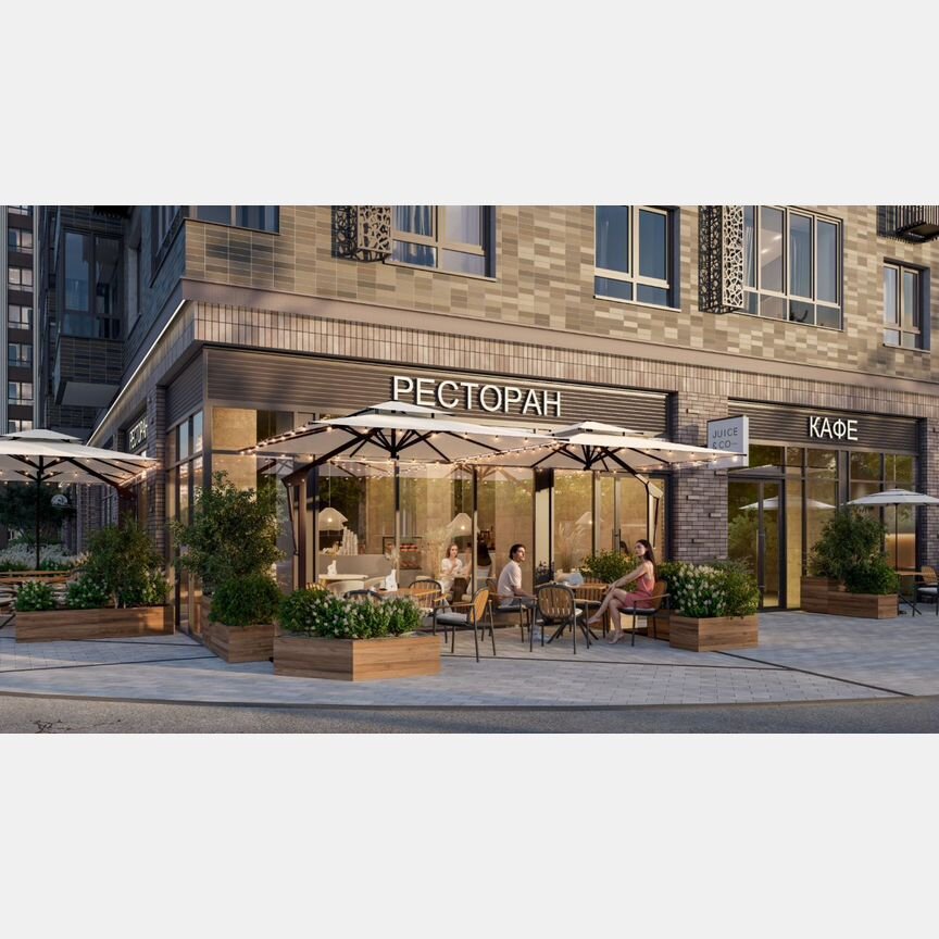 Квартира-студия, 26,4 м², 6/23 эт.