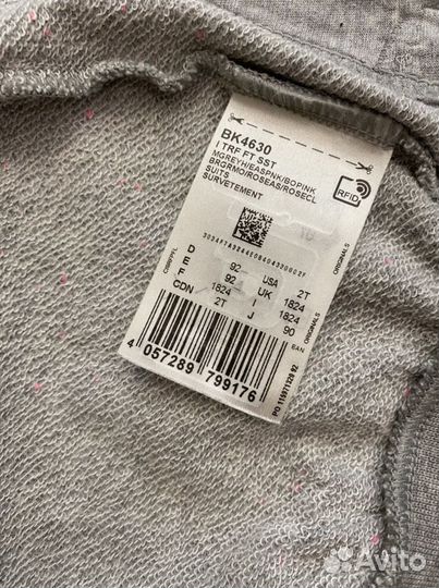 Спортивный костюм adidas оригинал, 18-24 мес