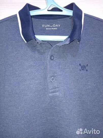 Поло футболка для мальчика 158