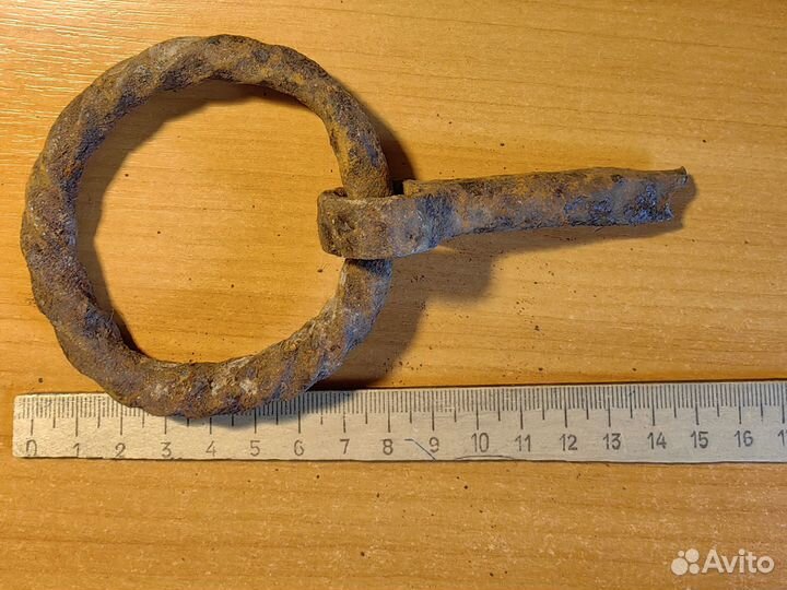 Замок амбарный с ключом