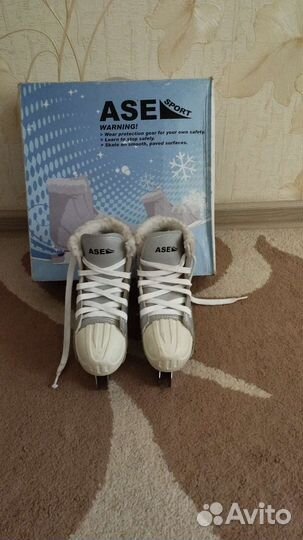 Коньки двухполозные 29 размер