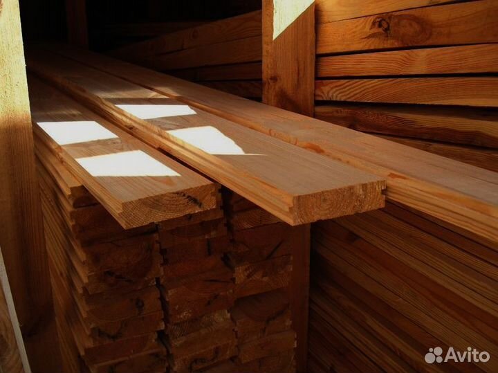 Конструкции из досок лиственницы