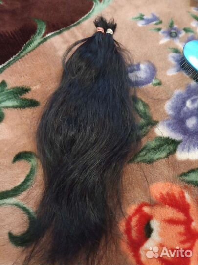 Волосы для наращивания 50 см бу 118 прядей