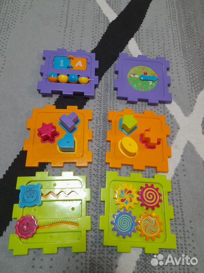 Кубик конструктор детский