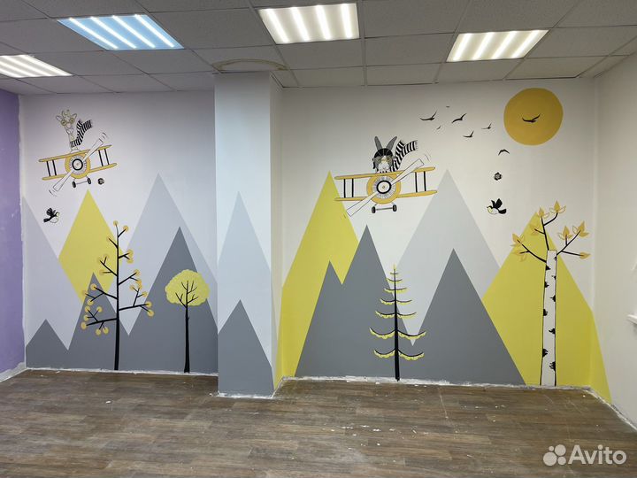 Художник. Роспись стен