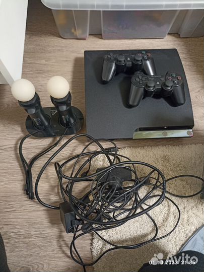 Игровая приставка sony ps3 с играми