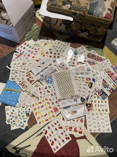 Всё для маникюра наклайки большой выбор