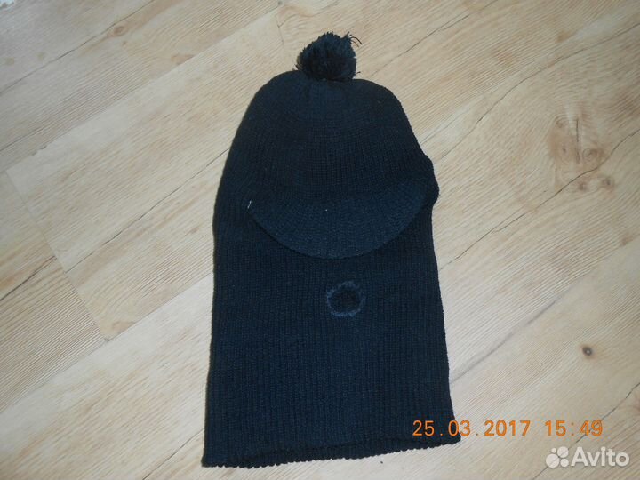 Шапка маска с козырьком