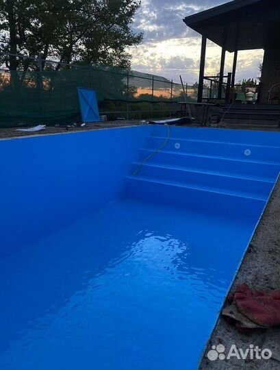 Чаша из полипропилена 8м*3м*1,5м