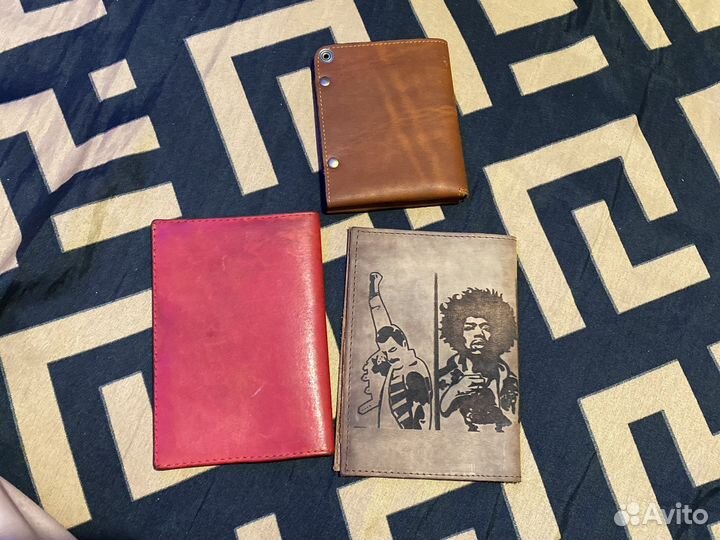 Обложка на паспорт натуральная кожа