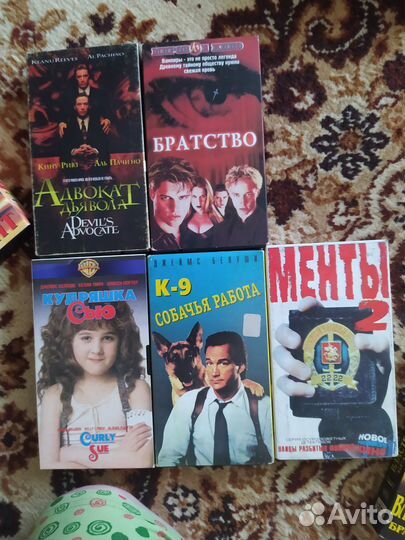 Видеокассеты vhs. кассеты