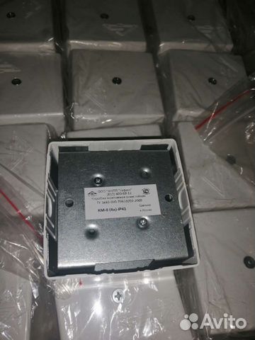 Коробка монтажная огнестойкая. рм(0) -4К IP-41