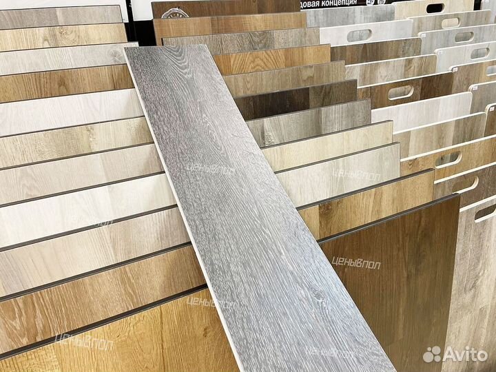 Кварцвиниловая плитка мелкий опт от 20м2