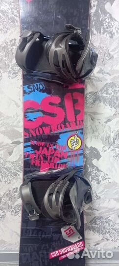 Сноуборд CSB 151cm+крепления Drake Matrix