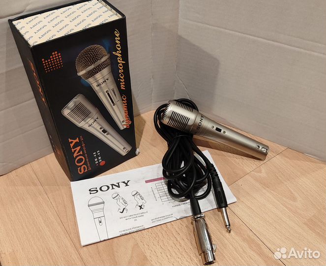 Микрофон динамический sony DM-49