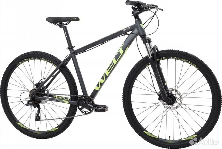 Велосипед welt Ridge 1.0 HD 29 (2023) Dark Grey Li