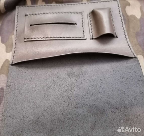 Кисет для табака из натуральной кожи