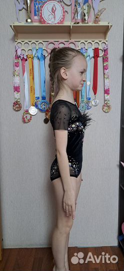 Новый купальник для художеств. гимнастики 122-1288