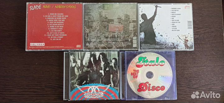 Slade,Linkin park,Aerosmith CD