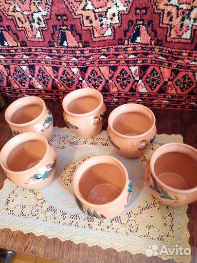 Горшочки для запекания керамические