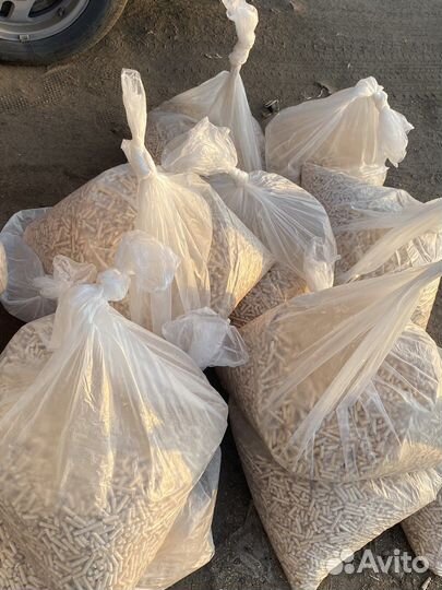 Наполнитель древесный для кошачьего туалета