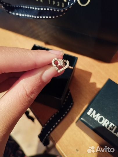 Серебряное кольцо женское