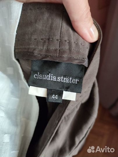 Брюки Claudia Strater шелк лён 50 размер