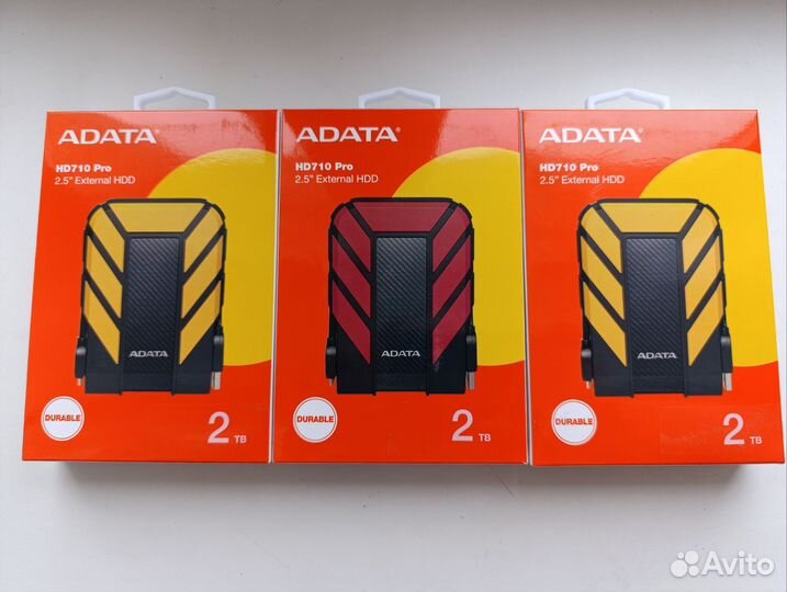 New Внешний HDD 2Тб adata HD710 Pro