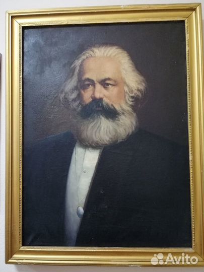 Картины маслом Ленин, Маркс