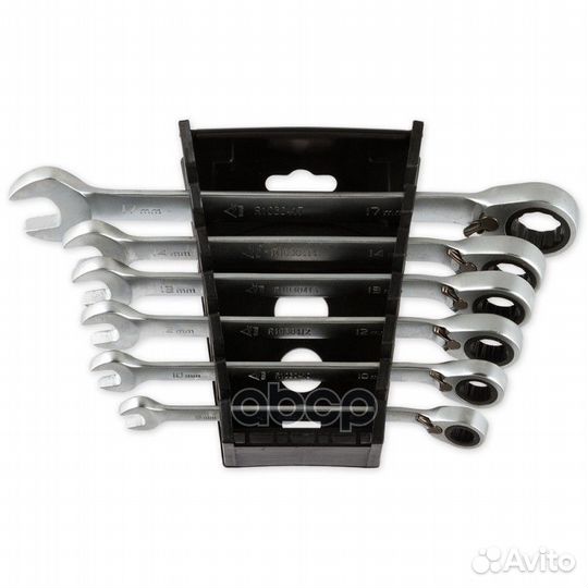 Набор ключей комбинированных 6 предметов трещот