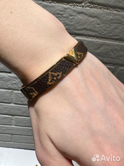 Браслет кольцо luis vuitton
