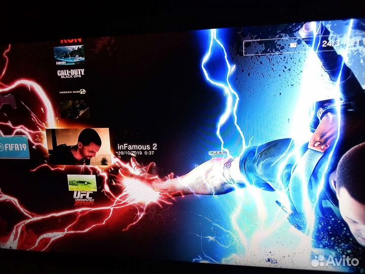 Прошитая PS3 super slim 500 Гб