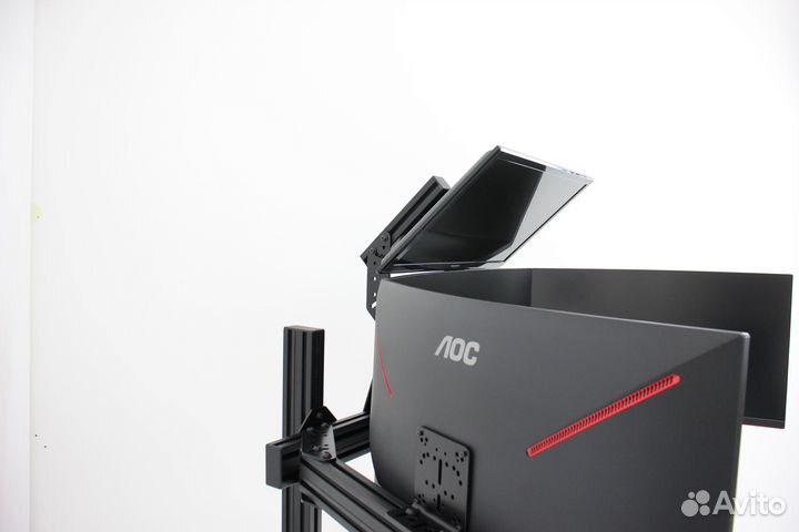 Стойка для четырех мониторов регулируемая