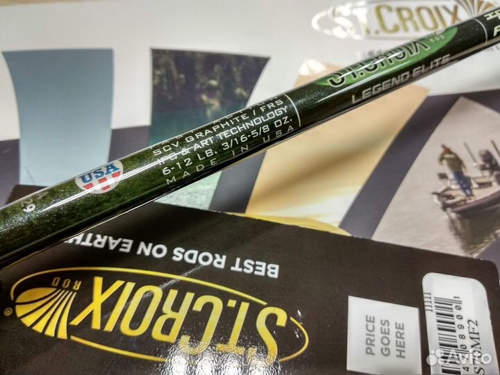 Спиннинг St.Croix Legend Elite es76mf2, новый