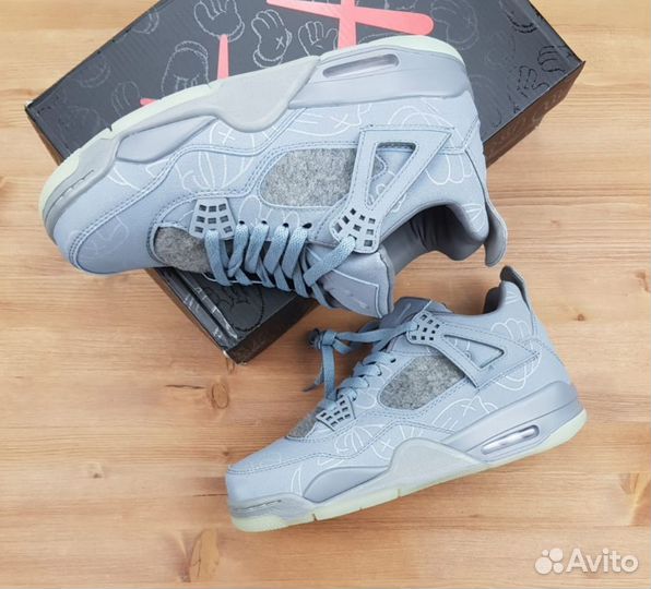 Мужские Nike Air Jordan 4 Retro Kaws новые