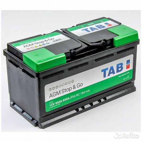 Аккумулятор Tab AGM Stop&Go 95 Ah для Mercedes
