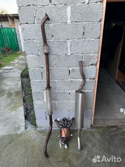 Выхлоп на гранту завод