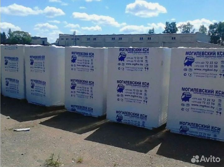 Газобетонные блоки / Пеноблоки Беларусь D400, D600