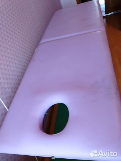 Массажный стол складной с вырезом для лица