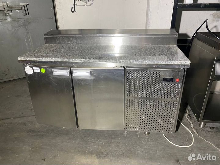 Холодильный стол для пиццы камень