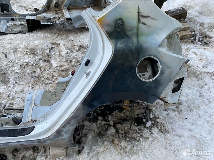 Крыло заднее левое с частью панели Kia Ceed 2 JD