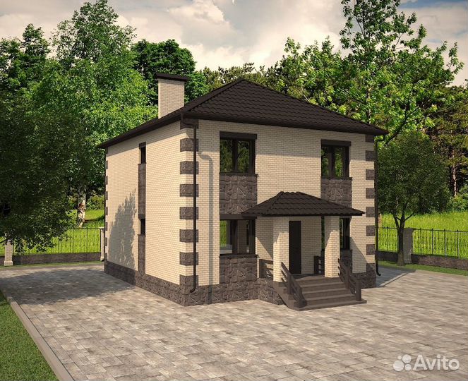 Проект дома для ипотеки и строительства - 135,4 м2