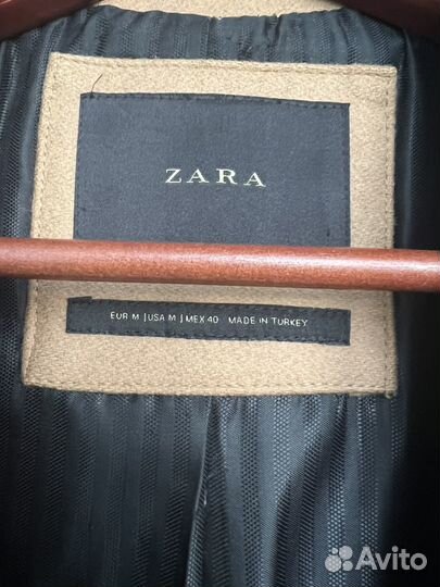 Пальто мужское zara