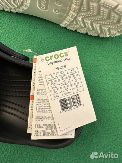 Crocs сабо мужские